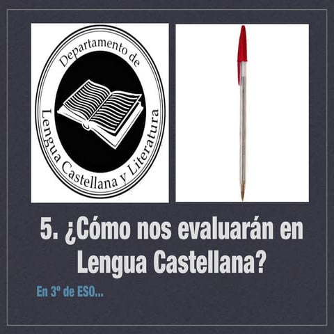 3º ESO evaluación 