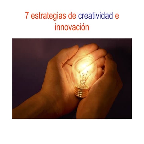 3 estrategia de creatividad