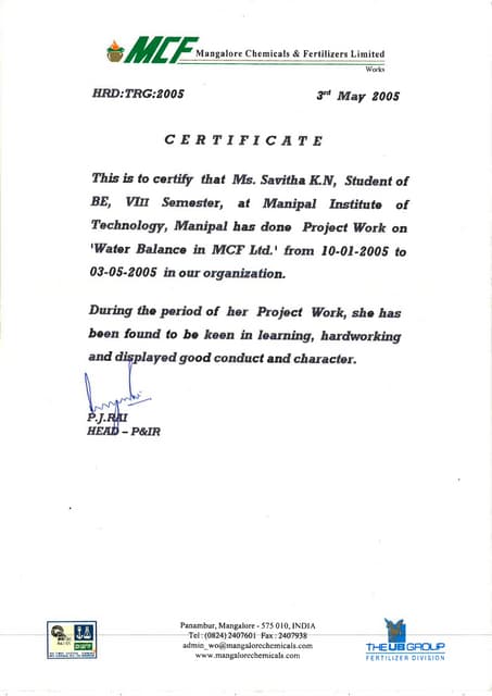 Mangalore chemical and fertilizer l...