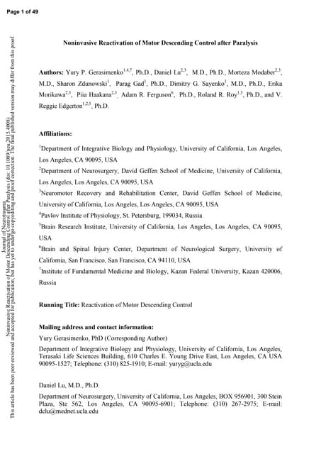 SELECTED CONFERENCE ABSTRACTS AND PRESENTATIONS UCD | DOCX