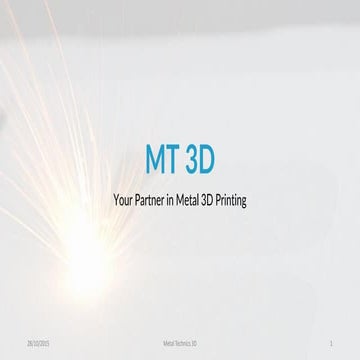 TRANPHAM 2015 Metal 3D Printing Insights | PDF