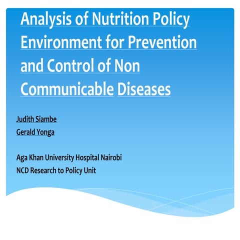 policy analysis presentation KCS 24th