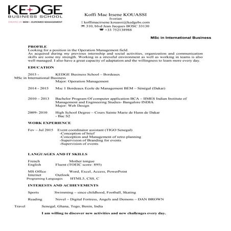 Sourav banerjee cv | DOCX