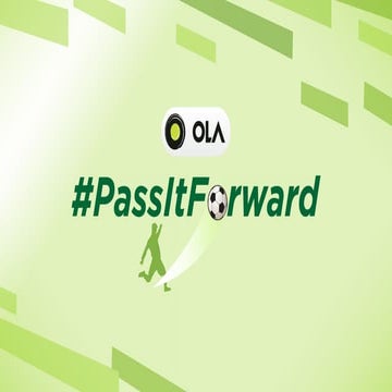 Ola PassItForward case study