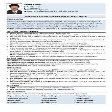 Updated Resume - Basheer Ahmed