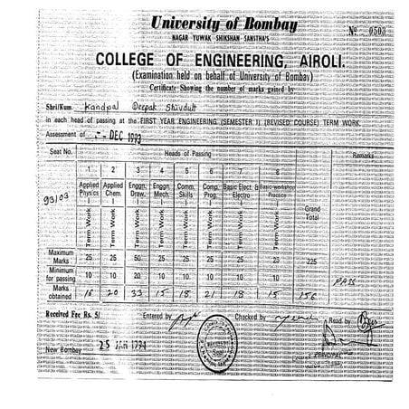 DeepakKandpal_B.E.ISemtoVIIISemMarksheets
