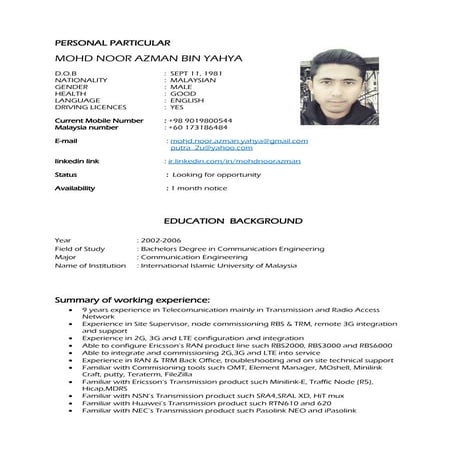 Mohd_Noor_Azman_CV2015