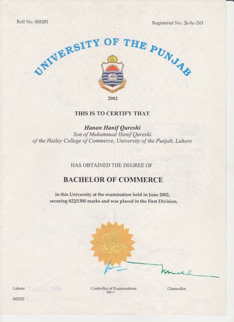 BA Degree Front | PDF