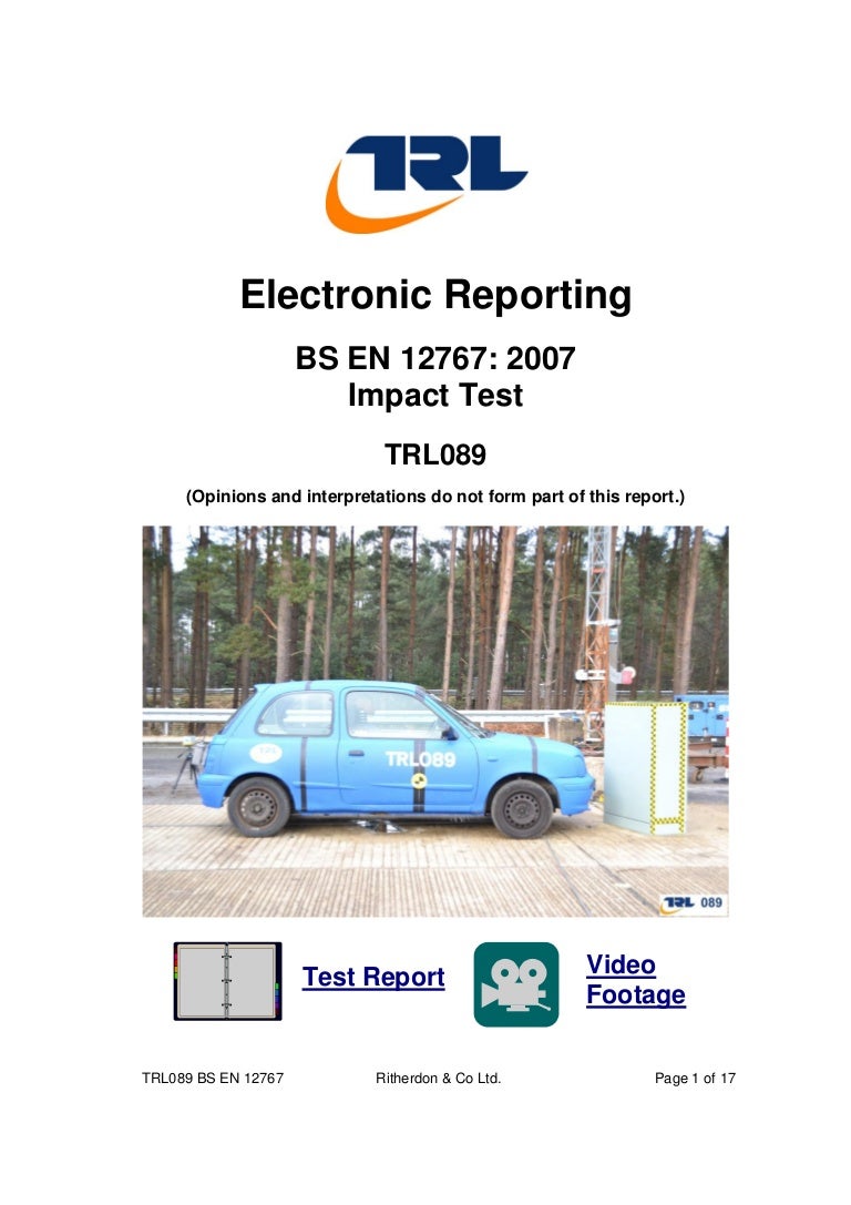 TRL089 BS_EN12767, v1