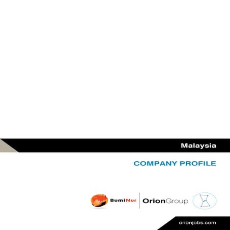 BumiNur - Orion Recruitment Solution
