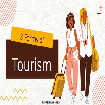 Three Forms of Tourism for beginners.pptx
