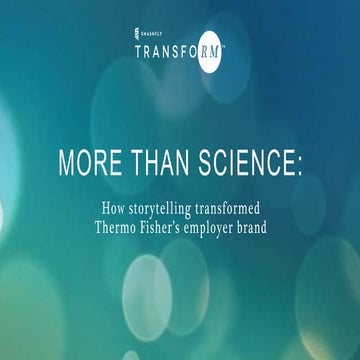 Employer Brand Message Guidelines (Thermo Fisher) | PDF