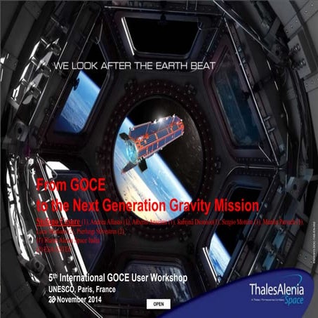 Gravity satellites case study gravity recovery and climate experiment ...