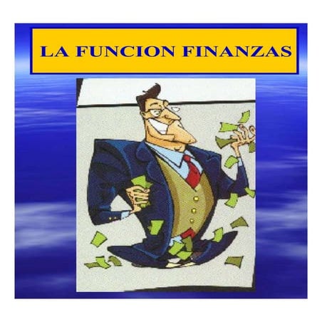 Función Finanzas