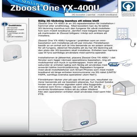 3G booster | PDF
