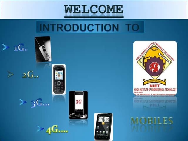 Presentation on 1G/2G/3G/4G/5G/Cellular & Wireless Technologies | PPT