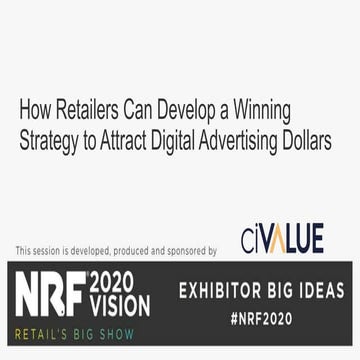 How retailers can develop a winning strategy to attract diginal advertising d...