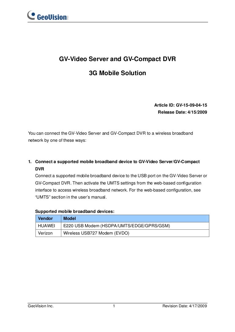 Huawei E220 Hsdpa Usb Modem User Manual