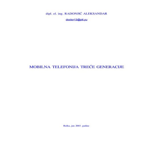 3g mobilna telefonija