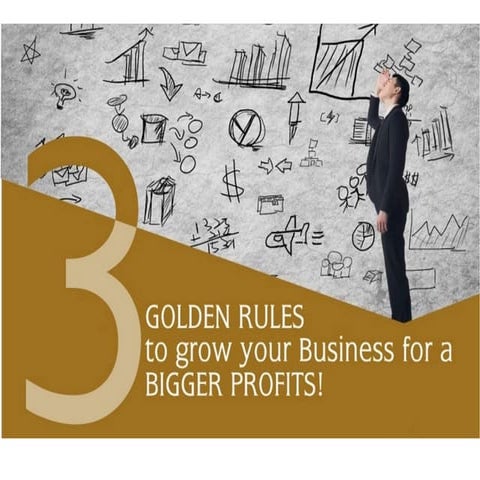 3 Golden Rules for a Bigger Business Profits