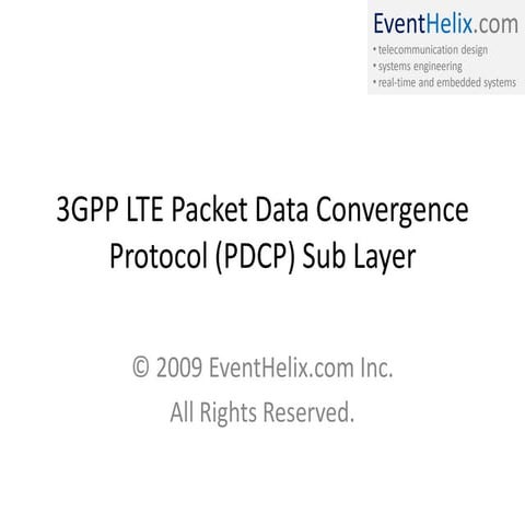 3 gpp lte-pdcp