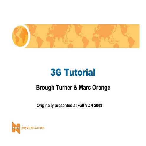 3 g tutorial