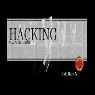 Hacking computer crime