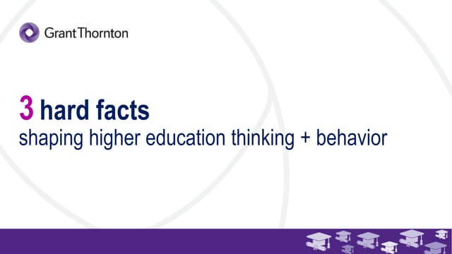 3 hard facts shaping higher educati...