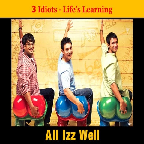 3 idiots   life’s learning
