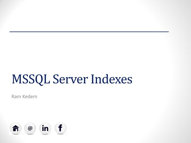 3 indexes