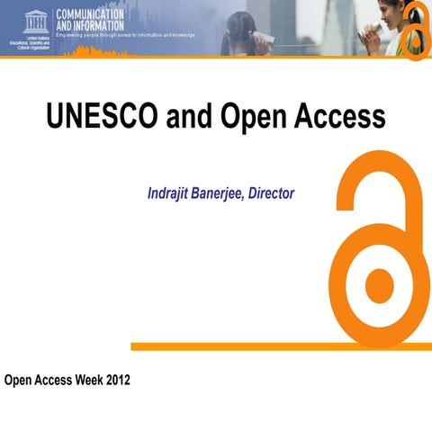 UNESCO and Open access