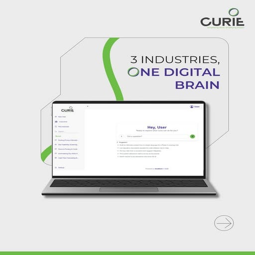 3 Industries, One Digital Brain - Curie by Healthark
