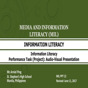 3 Information Literacy Performance Task Project Audio-Visual Presentation.pptx