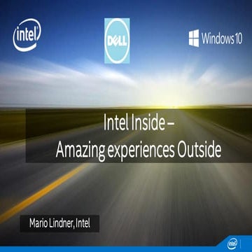 Intel Inside–Amazing Experience Outside