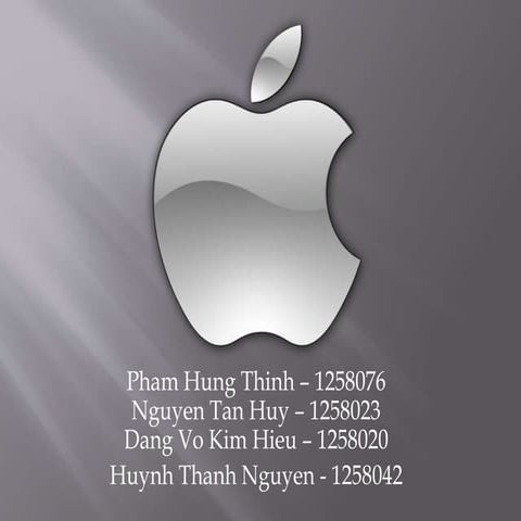 Globalization of apple.pptx