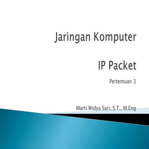 3 ip packet