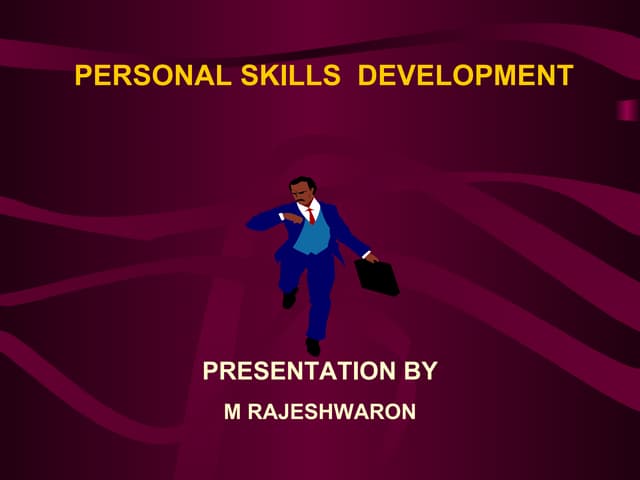 3j   1   Personal Skills Development