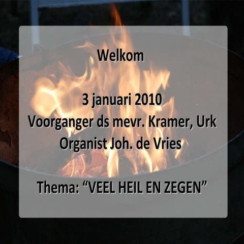 Veel heil en zegen | PPT