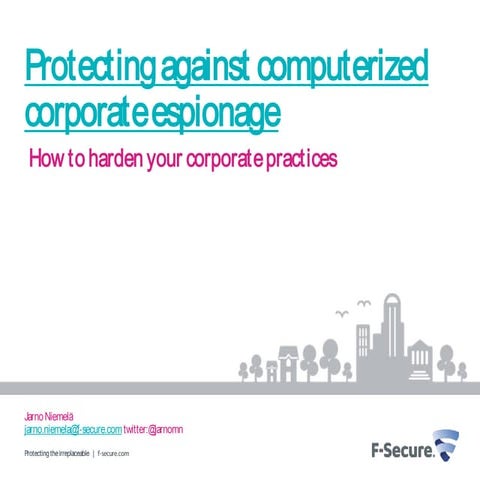 Tietoturvallisuuden_kevatseminaari_2013_Jarno_Niemela