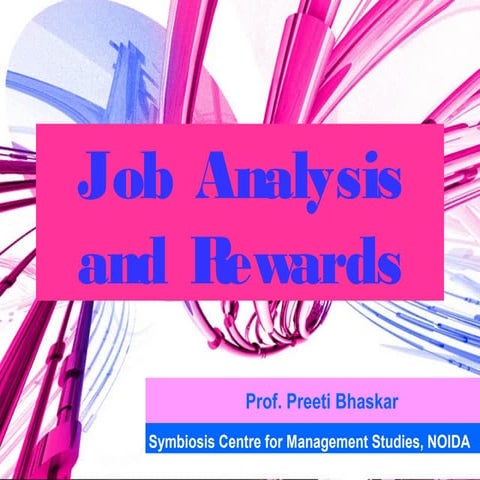 3  job analyisis