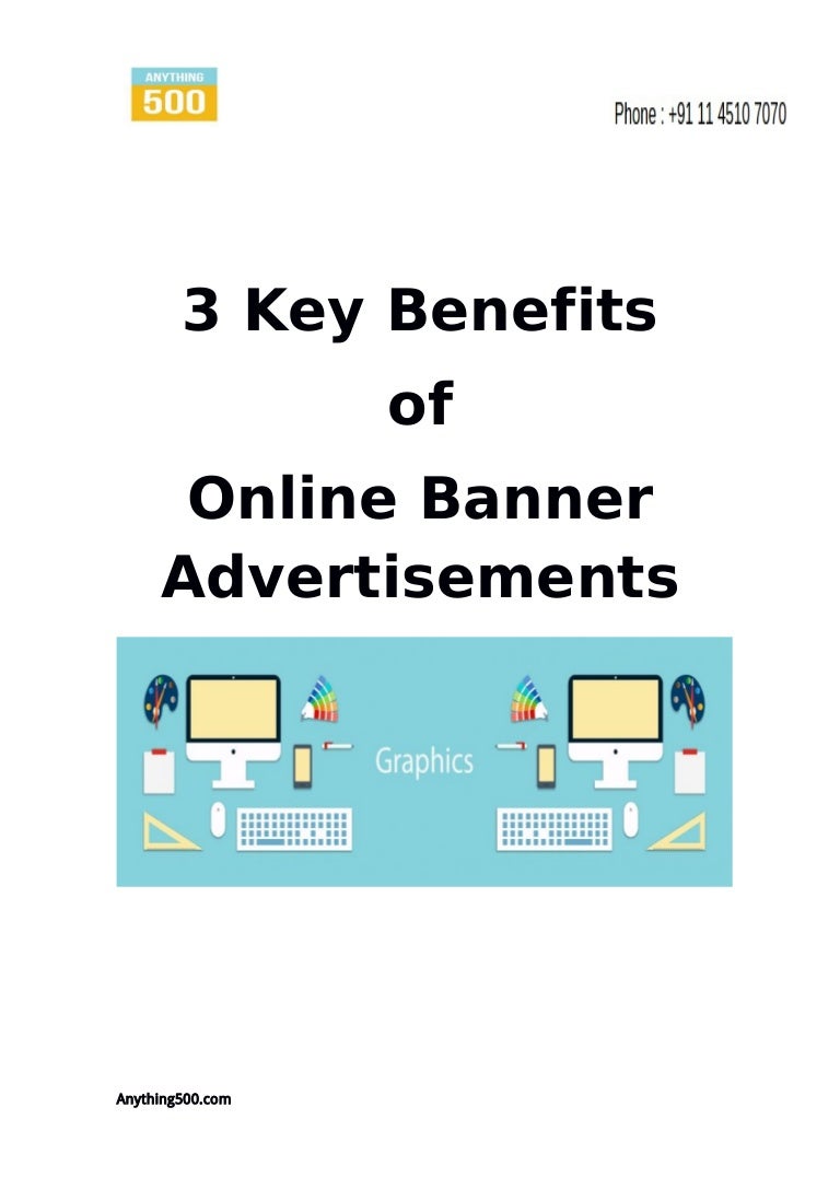 3 Key Benefits Of Online Banner Advertisements