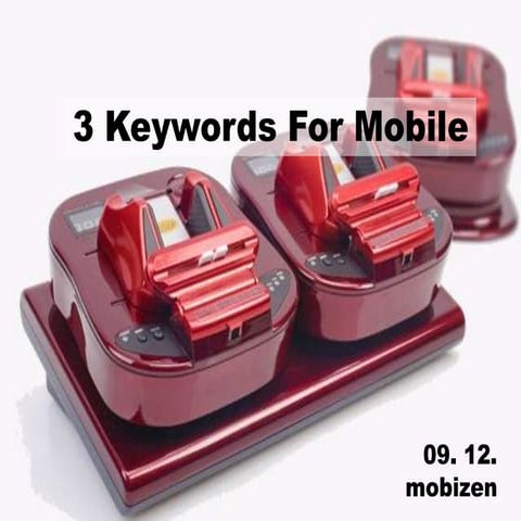 3 Keywords For Mobile