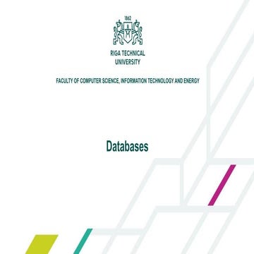 Relational database management system, joins and relates | PPTX