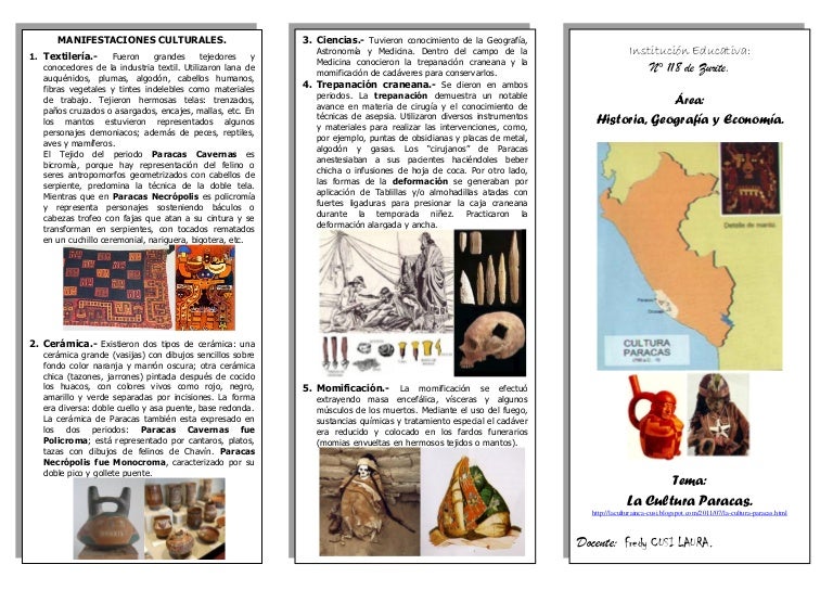 Culturas peruanas pre incas pdf to word