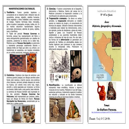 3 la cultura paracas triptico