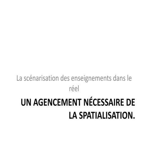 les différents_espaces réels de formation