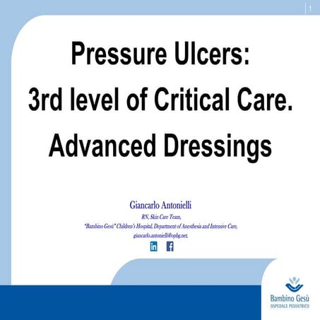 Pressure Ulcers: 3rd level of Critical Care | PDF