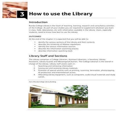 Using the Library