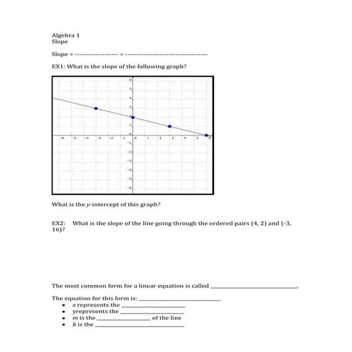 A1 3 linear fxns notes