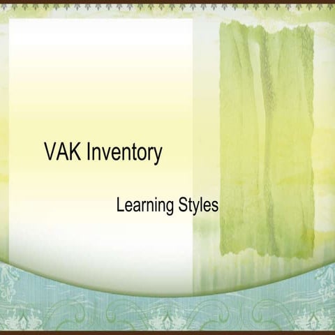 3 lists activity (vak)